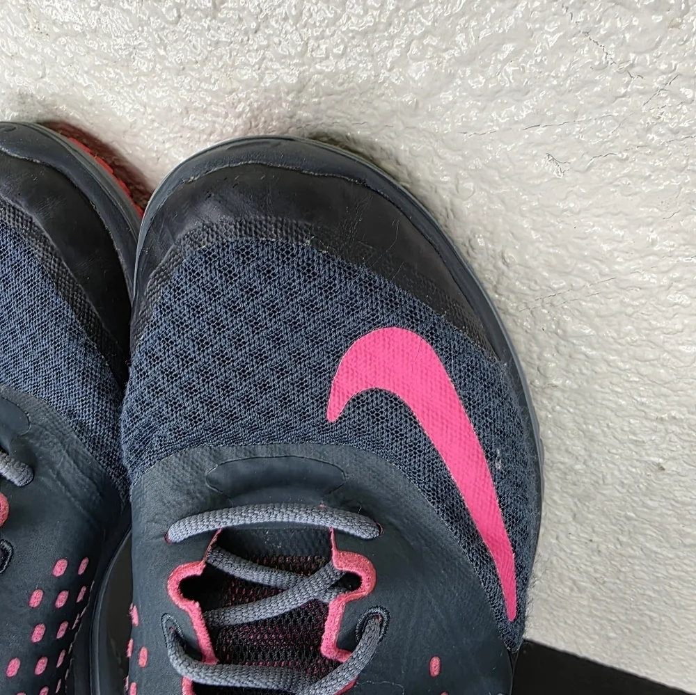 Nike FS Lite Run 2 Gray/Pink Running Shoes 684667-005 Womens Size 8.5 - Picture 16 of 16